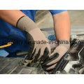 Nylon Work Glove with Superfine Foam Nitrile Dipping (N1567)